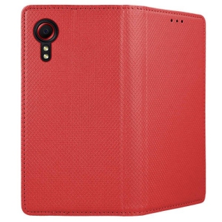 Knižkové púzdro Smart Magnet na Samsung Galaxy Xcover 5 - červené