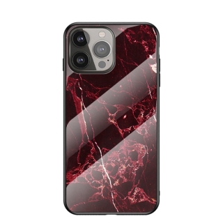 Zadný kryt pre Apple iPhone 13 - Marble Blood Red