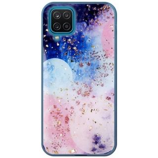 Silikonové puzdro na Samsung Galaxy A12 - Glam Galactic