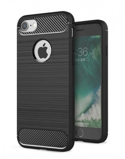 Silikónový kryt pre Apple iPhone 7 / 8 / SE2 - Carbon čierny