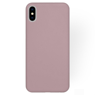 Silikónový kryt pre Apple iPhone X a XS - powder ružový