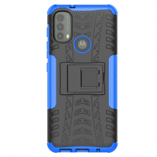 Tvrdený kryt pre Motorola Moto E20 / E40 - Armor holder modré