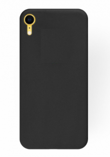Silikonový kryt (obal) Apple iPhone XR čierny