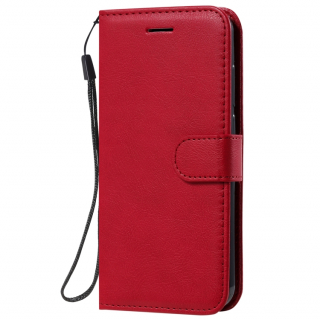 Knižkové puzdro pre Nokia 1.3 - Solid červené