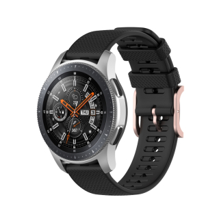 Remienok pre Samsung Galaxy Watch 3 45mm / Galaxy Watch 3 46mm - čierny