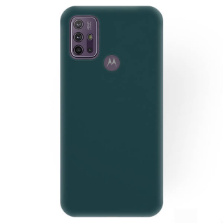 Silikonový kryt pre Motorola Moto G10 / G20 / G30 - tmavo zelený