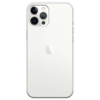 Zadný kryt pre Apple iPhone 13 Pro Max - Silikónový priesvitný