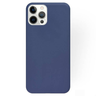 Zadný kryt pre Apple iPhone 13 Pro Max - Silikónový modrý