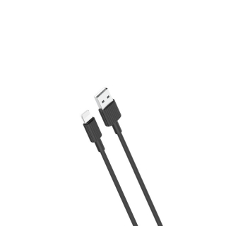 Kábel XO-NB156 USB - Lightning 1,0m, 2,4A - čierny
