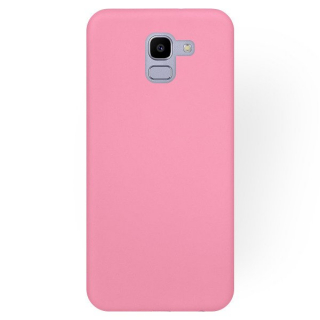 Silikonový kryt (obal) pre Samsung Galaxy J6 Plus (2018) Ružový